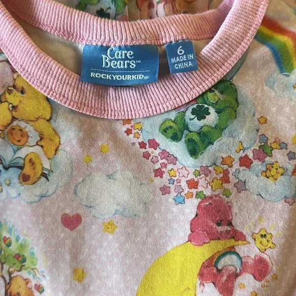 RYK Pink Kids Care Bear Dress with Pockets Size 6 - Picture 8 of 8